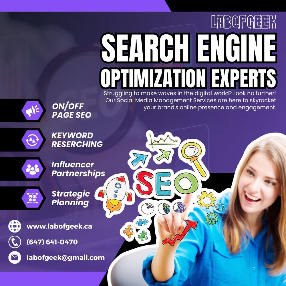 Search Engine Optimization Expert in Toronto - Lab of geek